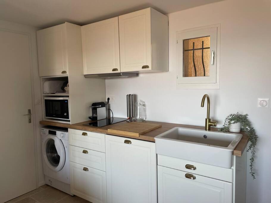 La Gaillardine T2+Mezzanine 35M2 Apartment รอกเกอบรูน-ซูร์-อาร์ฌ็องส์ ภายนอก รูปภาพ